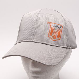 Orange Theory 2022 Marathon H&L Strapback Ball Cap Hat Solid Gray